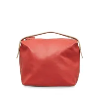 loewe pre-owned sac à main en cuir contrastante - rouge