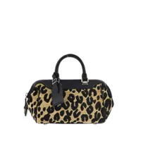 louis vuitton pre-owned sac à main leopard baby (2012) - marron