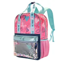 oh my pop glitter be free backpack rose