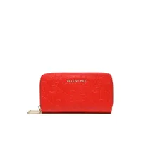 valentino portefeuille femme grand format relax vps6v047 rouge