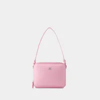 sac à main cloud reflex - courreges - cuir - candy pink