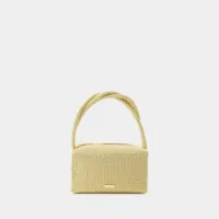 sac à main sienna mini top handle - cult gaia - doré
