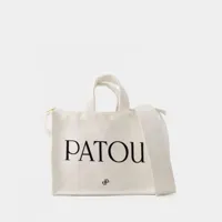 tote bag patou small - patou - coton - crème