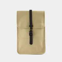 sac à dos mini w3 - rains - synthétique - beige