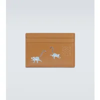 loewe x suna fujita – porte-cartes lemur en cuir