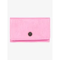 crazy diamond - portefeuille 3 volets pour femme - rose - roxy