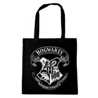 logoshirt tote bag hogwarts noir