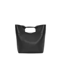 alexander mcqueen- the square bow leather handbag