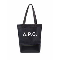 a.p.c.- axel small cotton shopping bag