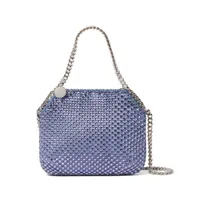 stella mccartney- falabella mini crystal-embellished tote bag
