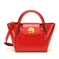 sac porté main / bandoulière femme cuir rouge - arthur & aston rouge