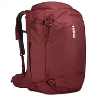 thule - women's landmark 40 - sac à dos de voyage taille 40 l, bleu;rouge