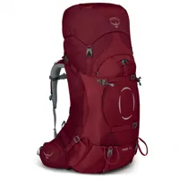 osprey - women's ariel 55 - sac à dos de trekking taille 55 l - m/l, rouge