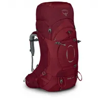 osprey - women's ariel 65 - sac à dos de trekking taille 65 l - m/l, rouge