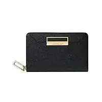 montblanc mb sartorial wallet 4cc zip l black porte-monnaie pour femmes, noir (noir) taille unique