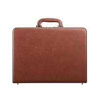 sacoche rigide pour homme et femme avec fermeture à combinaison, marron (marron) - d2810f