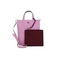 lacoste - sac shopping femme - nf2991aa, gelato spleen, taille unique