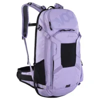 evoc fr trail e-ride 20l protect backpack violet m-l