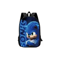 cartables scolaires generique sac à dos pour enfants sonic the hedgehog bleu 44 cm