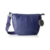 sac porté main mandarina duck mellow leather tracolla, sacs bandoulière femme, bleu (dress blue)