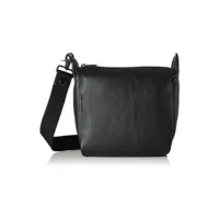 sac porté main mandarina duck mellow leather tracolla, sacs bandoulière femme, noir (nero), 10x21x28,5 cm (b x h x t)