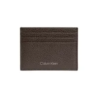 calvin klein porte-cartes cuir k50k507389ba3 - homme - leather