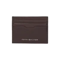 tommy hilfiger porte-cartes cuir am0am081150he - homme - leather