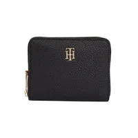 tommy hilfiger portefeuilles cuir synthétique aw0aw11060bds - femme - synthetic leather