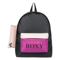 roxy classic spirit backpack gris,rose