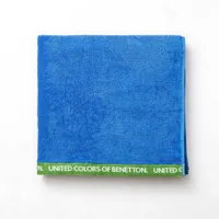 benetton 90x160 cm towel bleu  homme