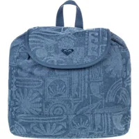 roxy flower bus backpack bleu