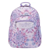 totto acuareles backpack rose