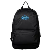 superdry vintage logo backpack noir