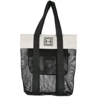 chanel pre-owned sac cabas sports line - noir
