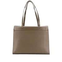 louis vuitton pre-owned sac à main en cuir (2000) - marron