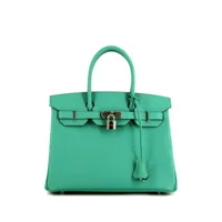 hermès pre-owned sac à main birkin (2019) - vert