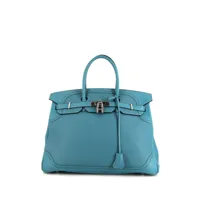 hermès pre-owned sac à main birkin ghillies (2014) - bleu