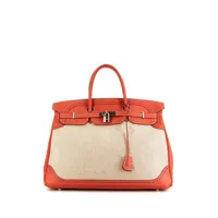 hermès pre-owned sac à main birkin ghillies 40 cm (2013) - tons neutres