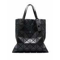 bao bao issey miyake sac cabas lucent à design géométrique - noir