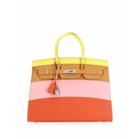 hermès pre-owned sac à main birkin 35 - marron