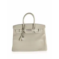 hermès pre-owned sac à main birkin 35 - gris