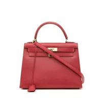 hermès pre-owned sac à main kelly séllier 28 (1994) - rouge