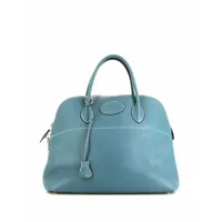 hermès pre-owned sac à main bolide 35 - bleu