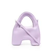 ambush sac à main en cuir à logo embossé - violet