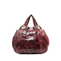 gucci pre-owned sac cabas hysteria - rouge