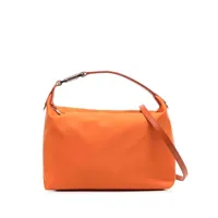 eéra sac cabas moonbag à logo gravé - orange