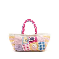 nannacay sac cabas abbie à design patchwork - multicolore