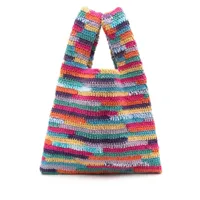 nannacay sac cabas michela en crochet - multicolore