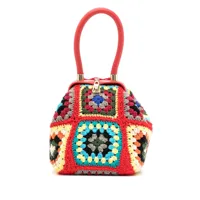 la milanesa mini sac à main à design patchwork - multicolore