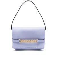 victoria beckham mini sac cabas chain pouch - violet